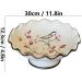 Fruit Basket Bowl Fruit Dish New Chinese Retro Handmade Round Wave Pattern Ceramic Fruit Bowl Living Room Kitchen Decor Fruit Plate Candy Bowl Fruit Bowls - Buy Online on SooperMarket.com