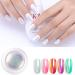 Nail Mirror Powder - Shiny Neon Effect Glitter for Chameleon & Mermaid Nail Art | International Shipping Available - Buy Online on SooperMarket.com