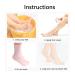 Buy Silicone Moisturizing Gel Socks with Essential Oils for Cracked Heels | Shock Absorbing Pressure Relief - International Shipping Available - Buy Online on SooperMarket.com