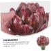 ORFOFE decorate props fake vegetables artificial flower Rose wedding fake artichoke ornament artificial wedding decors Model fake vegetable model artichoke artificial flower - Buy Online on SooperMarket.com