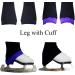 UniqGarb Figure Skating Practice Pants - Polar Fleece Black/Blue/Pink - Girl L (10-12) - Buy Online on SooperMarket.com