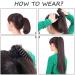 Silk-co 18inch Bleach Blond Long Curly Ponytail Extensions Claw on Synthetic Clip in Hairpiece Pony Tail Extension 18inch (Pack of 1) Bleach Blond - Buy Online on SooperMarket.com