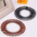 Stretch Hair Combs Plastic Full Circle Headband Flexible Hair Clip Sports Hair Wrap Holder for Women Girls Style 1 - Buy Online on SooperMarket.com