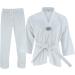 Jaguar 2023 Taekwondo Gi Uniform Set 8oz Ultra Light TKD Suit with Belt - White 0000 for Kids & Adults - Buy Online on SooperMarket.com