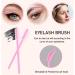 200 PCS Disposable Mascara Wands Lip Wands Set 100 Pcs Eyelash Brush and 100 Pcs Lip Brush Makeup Tool - Buy Online on SooperMarket.com