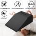 2 Pack Squat Wedge Blocks - Non Slip Heel Elevated Squat Ramp for Men and Women - Professional Slant Board Trainer for Fitness, Weightlifting, Yoga - Black - Buy Online on SooperMarket.com