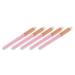 5pcs Glitter Crystal Lip & Eye Shadow Brush Set - Soft Portable Brushes for Lip Smudge & Under Eye Concealer Makeup - Travel Essentials - Buy Online on SooperMarket.com