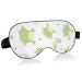 Haskirky Light Blocking Eye Mask Breathable and Adjustable Adult Men and Women Travel on Business Trips Yoga Meditation Light Smooth Comfortable Eye Mask Office Deep Sleep Goodies Cartoon Frogs