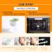 Nose Wax Kit for Men and Women - Nose Hair Removal Wax Set with 50g Wax, 20 Applicators, 10 Wax Pods, Measuring Cup, and Moustache Stencils - Buy Online on SooperMarket.com