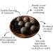 Premium clay Oven-Dried Black Limes - 100g Single ingredient whole black Lime | Authentic Middle Eastern Flavor - Ideal for Cooking and Seasoning - Buy Online on SooperMarket.com