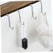 CHILDWEET Stainless Steel Hooks 3pcs Wall Hanger Hooks Key Hanger Wall Clothes Rack Bathroom Hangers Wall Hook Ordinary 7.5X6.5CM Silver - Buy Online on SooperMarket.com