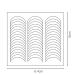 1200 PCS Crescent French Manicure Nail Art Stickers | DIY Nail Stencils & Decorations - Buy Online on SooperMarket.com