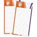 Turner Sports Clemson Tigers 2 Pack List Pad (8129119)