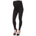 SoftSail Maternity Leggings with Belly Support | High Waisted Stretchy Cotton Pants for Pregnancy | Women's Maternity Clothes in Black - Buy Online on SooperMarket.com