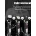 Electric Razor for Men - 3 in 1 Wet & Dry Bald Head Shaver | Cordless Rechargeable Grooming Kit with LED Display - Buy Online on SooperMarket.com