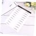 Mikinona 2 Sheets Black Stickers 4d Imitation Eyebrow Tattoos Brow Tatoo Transfer Stickers 3d Tool Artificial - Buy Online on SooperMarket.com