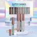 Liquid Glitter Eyeshadow Set Reddhoon 10 Colors Long Lasting Waterproof Shimmer Glitter Eyeshadow Quick Drying Naked Smokey Eye Looks Sparkling Eye Shadow Makeup Kits - Buy Online on SooperMarket.com