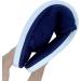 Jomix Unisex Washable Terry Slippers - 2 Pair Set for Guests | Travel Hotel Bathing Shoes in Blue EU Size 42/43 - Buy Online on SooperMarket.com