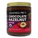 Wilderness Poets Organic Chocolate Hazelnut Butter - (8 Ounce) - No Palm Oil - 100% Organic Simple Ingredients - 70% Hazelnuts 30% Dark Chocolate Sweetened with Organic Coconut Sugar - Glass Jar