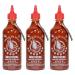 Flying Goose Sriracha Kimchi Hot Chilli Spicy Sauce Vegan 455ml (Pack of 3) by CNMART