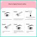 DAODER 6mm Bottom Lashes Extension Kit with Glue & Applicator - 200pcs (Fairy Bottom Lashes) - Buy Online on SooperMarket.com