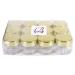 Beauticom 7g Clear Acrylic Jars Leak Proof Thick Wall for Beauty & Cosmetics (48 Pack with Gold Lids - Buy Online on SooperMarket.com