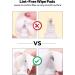 1600PCS Lint Free Nail & Eyelash Extension Glue Wipes | Soft Cotton Cleanser & Remover Pads - Buy Online on SooperMarket.com