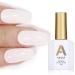 AILLSA Glitter Gel Nail Polish 15 ML Shimmer Green Gel Polish Color Sparkly Gel Nail Varnish Gel Soak Off UV/LED Nail Lamp Manicure Salon & Home Use Gift Set Pink