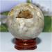 Natural Crystal Rough Natural Sphere Cherry Agate Crystal Ball Natural Gemstones Reiki Quartz Sphere Fengshui Home Decoration 1pc (Color : 170-190g) - Buy Online on SooperMarket.com