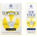 Topstick Men's Clear Double Sided Grooming Tape Bundle - (1 Box of 50 Strips) 1 x 3 & (1 Box of 50 Strips) 1/2 x 3