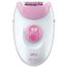 Braun Silk-Epil 3 3270 Women's Epilator Electric Hair Removal (2 Extra Attachments) White Epilator with 2 Extra Attachments