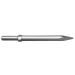 Champion Chisel, 9-Inch Long .680 Round Shank Oval Collar Chipping Hammer Moil or Bull Point 9"