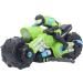Remote Control Motorcycles RC Motorcycle 360 Degree Stunts Sturdy Body and Transmitter 114.8ft Remote Control Distance for Outdoor Green - Buy Online on SooperMarket.com