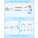 Dr. Meter Upgrade Anti Lost Wrist Link - 2 in 1 Toddlers Safety Wristband Leash with Key & Lock - Kids Anti Lost Walking Harness Rope - Dual Length 6.56ft - Pack of 1 - Buy Online on SooperMarket.com