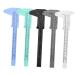 WOFASHPURET Microblading Ruler 5pcs Eyebrow Measuring Ruler Eyebrow Tools Makeup Tools Measuring Tool Wen Wan Eyebrow Card Student
