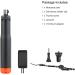 SOONSUN 4-in-1 Floating Selfie Stick for GoPro, DJI OSMO, AKASO, Insta360 - Red | Floating Handle, Extendable Monopod, Hand Grip, Tripod Stand - Buy Online on SooperMarket.com