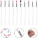Healeved 10pcs Eye Shadow Brush Facial Scrubber Women Eyeshadow Brush Exfoliating Lip Brush - Buy Online on SooperMarket.com