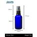 5 x Royal Blue 30ml Glass Spray Bottles - Pharmacy Quality with Pump & Black Caterpillar Head - DIN 18 Certified - Buy Online on SooperMarket.com
