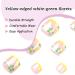 White Rose Coffin Fake Toe Nails - Exquisite Daisy Designs | 24Pcs Stick-on Toenails with Glue for Women - Buy Online on SooperMarket.com