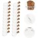 Zerodeko Storage Bottles 40 Pcs Mini Wishing Bottle Glass Bottle Cork Decorative Bottle Bed Room Decor As Shownx2pcs 2.8x2cmx2pcs - Buy Online on SooperMarket.com