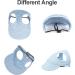 BT BEAR Adjustable Baseball Cap for Dogs - Summer Sports Hat with Ear Holes for Small & Medium Dogs (XL Light Blue) | International Shipping - Buy Online on SooperMarket.com