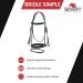 Buy Start Simple Bridle with Reins - Black English Combined Riding Strap for Shetland Pony Thoroughbred & Warmblood - Durable Leather Bridle 19mm - Buy Online on SooperMarket.com