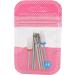 Acrylic Gel Nail Bit Kit Cuticle Remover Ceramic Nail Drill Bits Set Manicure Pedicure for Salon - Buy Online on SooperMarket.com