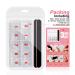 500pcs Medium Coffin Clear Acrylic Nail Tips with Acrylic Box - 10 Sizes Half Cover French False Nails for DIY Nails at Home or Salon - Buy Online on SooperMarket.com