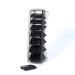 Wahl Plastic Comb Attachments for Standard Multi Cut Clippers Durable Plastic Combs Set of 8 Easy Organisation Clipper Guide Combs Additional Cutting Lengths Black