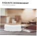 Mikinona Nail Brush Cleaning Scrubber Manicure Fingernail Scrubber Fingernail Clean Fingernail Scrubber Brush Nail Manicure Brush Foot Scrub Brush Handle White Small Brush Polyester - Buy Online on SooperMarket.com