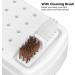Nail Drill Bits Container Portable Acrylic Cover 30 Holes Nail Drill Bits Stand for Artist for Salon (White) - Buy Online on SooperMarket.com