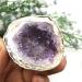 1 Pack Natural Crystal Colored Agate Geode Cut Crystal Cluster Stones Beautiful Crystal Home Goods - Buy Online on SooperMarket.com