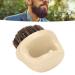 3-Part Shaving Brush Ring for Men | Soft Bristle Beard & Hair Styling Tool | Essential Hairdressing Comb & Cleaning Brush - Buy Online on SooperMarket.com