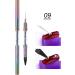 Lanlousy Double-Point Drill Pen Nail Art Acrylic UV Gel Extension Builder Flower Painting Pen Manicure Tool 9 9# - Buy Online on SooperMarket.com